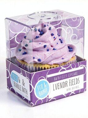 Fizz & Bubble Bubble Bath Cupcake, Lavender